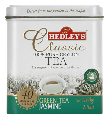 Hedley`s Classic Green Tea Jasmine